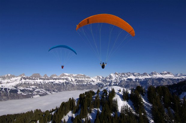 ''Paragliding in Velia, Kalavrita, Achaia''