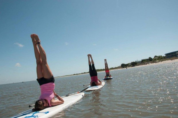 "SUP at Tybee Island"