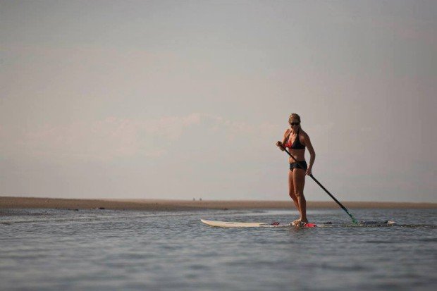 "SUP at Tybee Island"