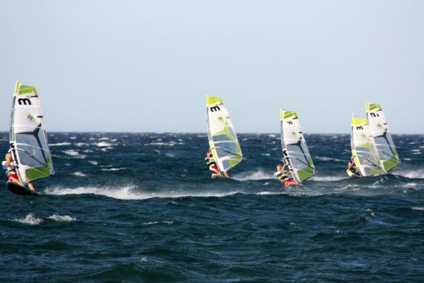 "Windsurfing at Gulf of Roses"