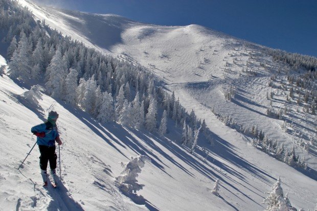 "Alpine Skiing in Arizona Snowbowl"
