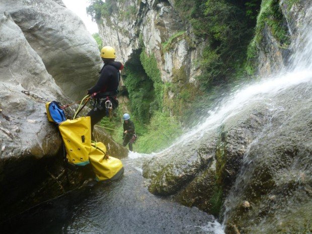 ''Canyoning in Kalypso Canyon, Mt. Kissavos''