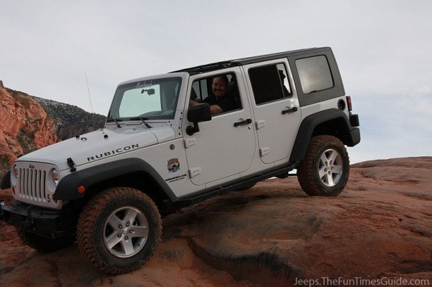 "Four Wheel Driving in Broken Arrow Trail"