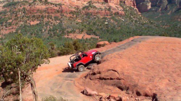 "Four Wheel Driving in Broken Arrow Trail"