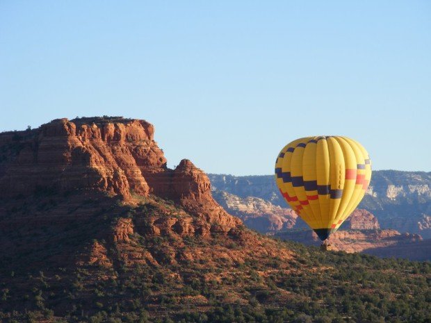 "Hot Air Ballooning in Sedona"