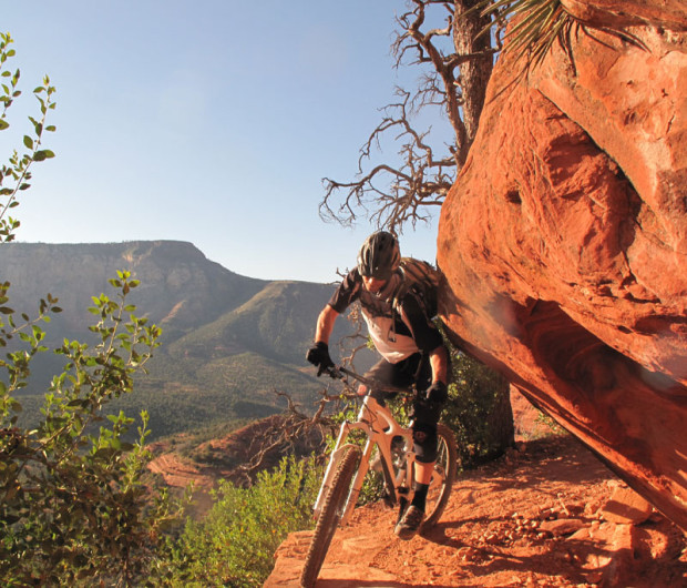 "Mountain Biking in Hangover Trail"