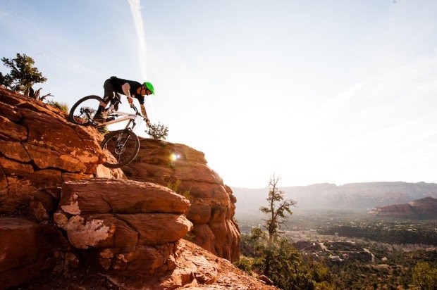 "Mountain Biking in Hangover Trail"