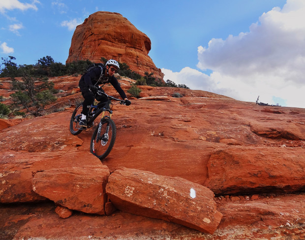 "Mountain Biking in Hangover Trail"