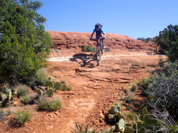 "Mountain Biking in Hiline Trail"