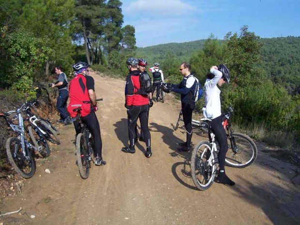 ''Mountain Biking in Mount Parnitha''