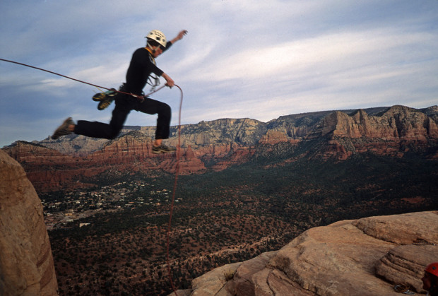 "Rock Climbing at The Mace"