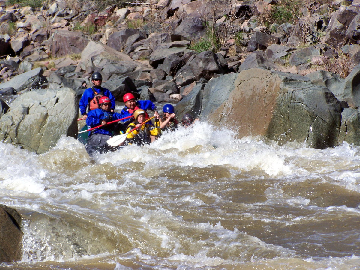 White Water Rafting Salt River Phoenix Arizona USA