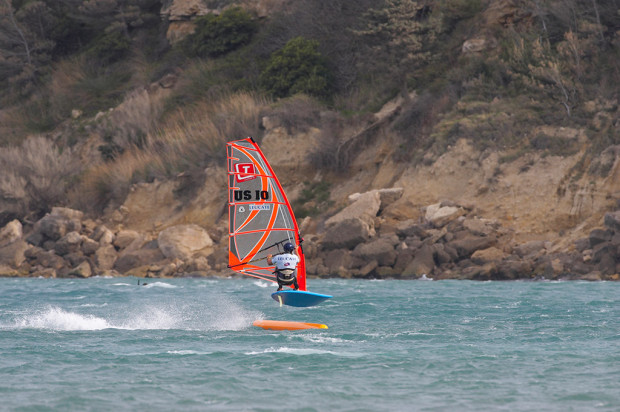 Windsurfing in Leucate Plage