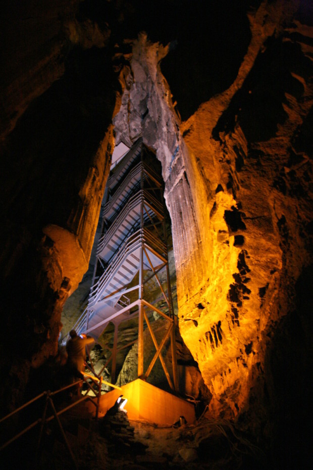 "Caving in Mammoth Cave"