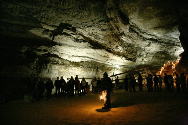 "Caving in Mammoth Cave"