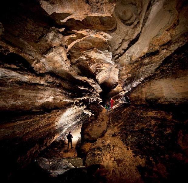 "Caving in Mammoth Cave"