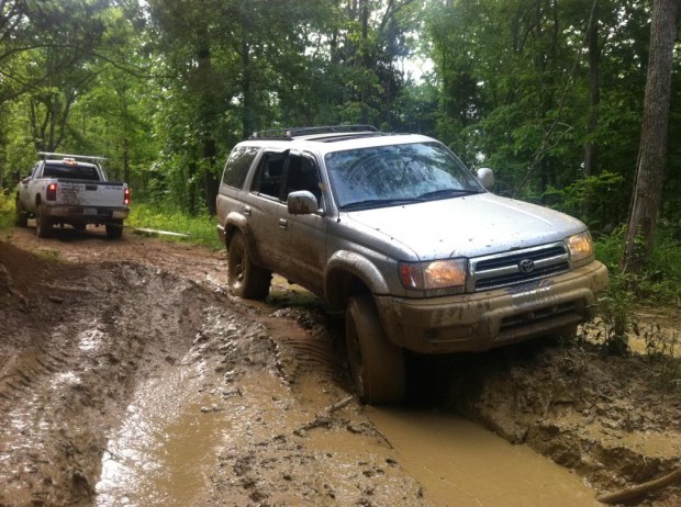 "Four Wheel Driving in Dirty Turtle Offroad Park"