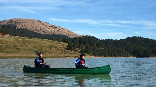 ''Kayaking in Aoos River, Zagorochoria ''