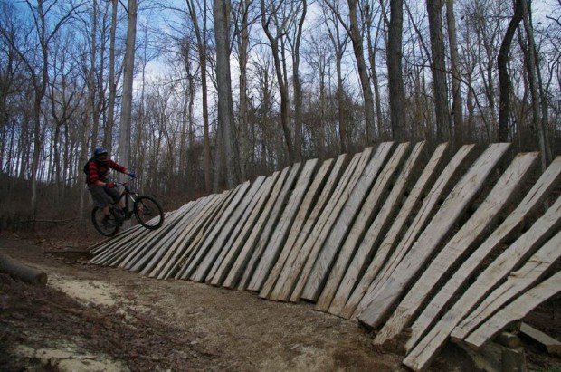 "Mountain Biking in Ft Duffield"