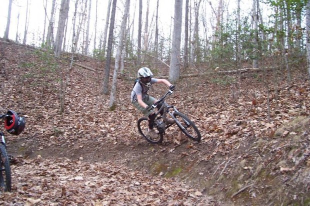 "Mountain Biking in Sheltowee Trace - Laurel Lake Trail"