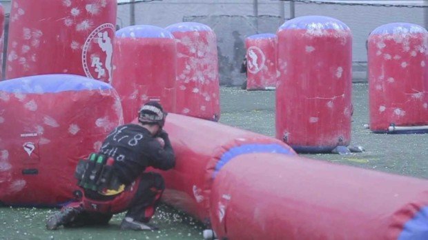 "Paintball in Paintball Asylum"