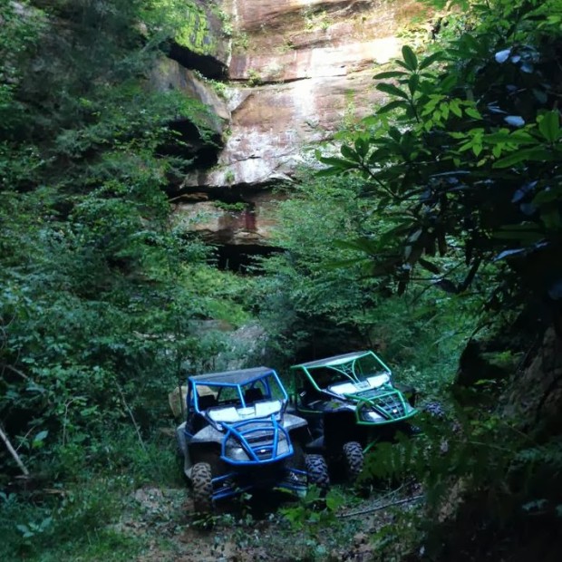 "Quad Biking in Dirt Nasty Off Road Park"