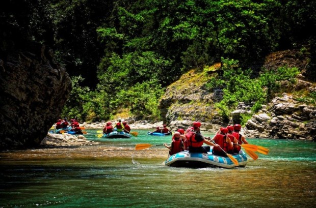 ''Rafting in Aoos River''