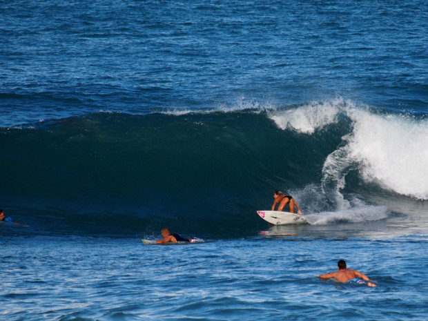 "Surfing in Soup Bowl"