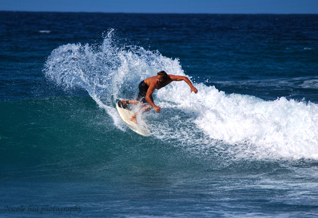 "Surfing in Soup Bowl"