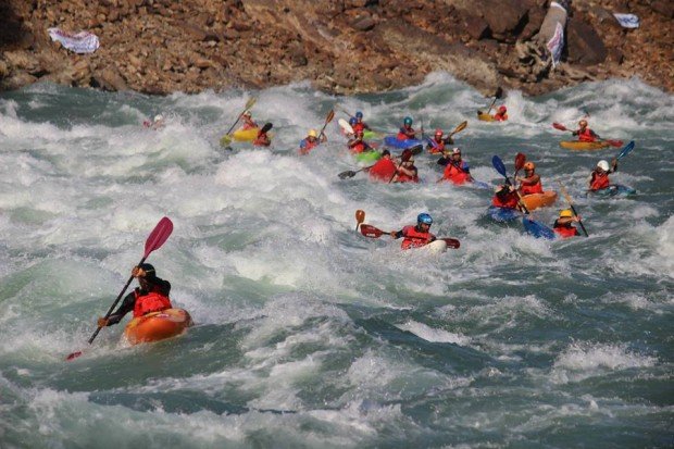 "Ganga Kayak Festival"