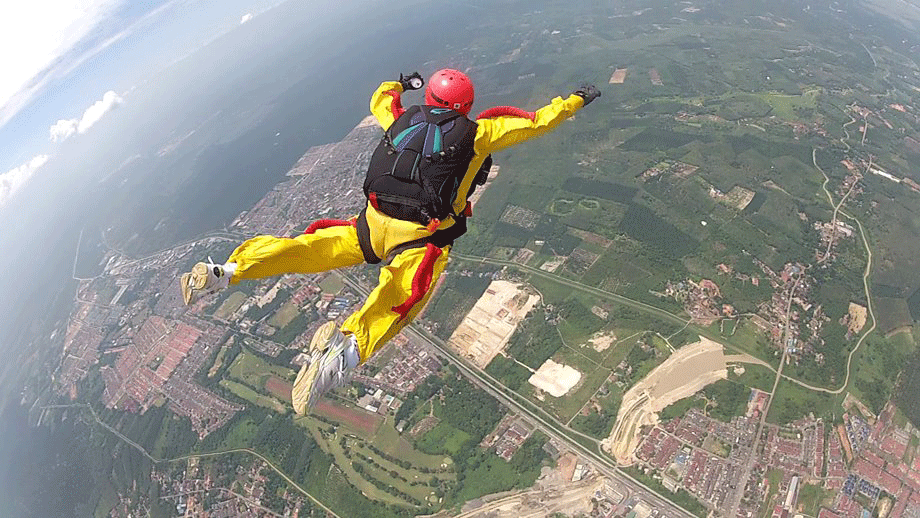 "Skydiving in Taiping Malaysia"