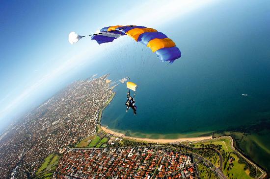 "St Kilda Victoria Skydiving"