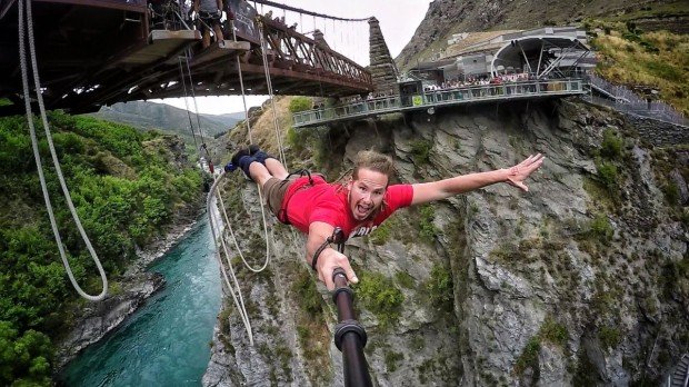 "Bungee jumping New Zealand 2"