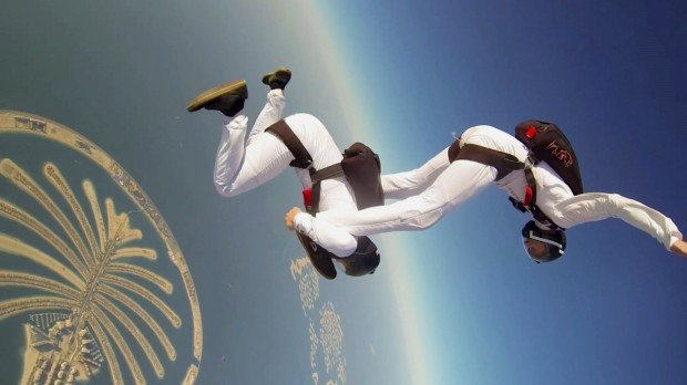 "Skydive in Dubai"