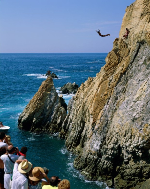 "cliff jumping"