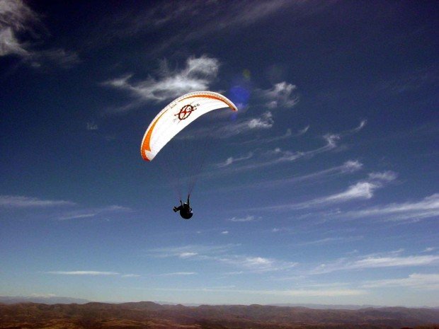 "Paragliding in Huayllani"