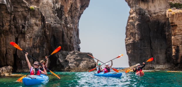 "Kayaking in Navarino Bay", Explore Messinia