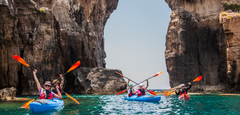 Kayaking Rafting Hiking in Messinia 