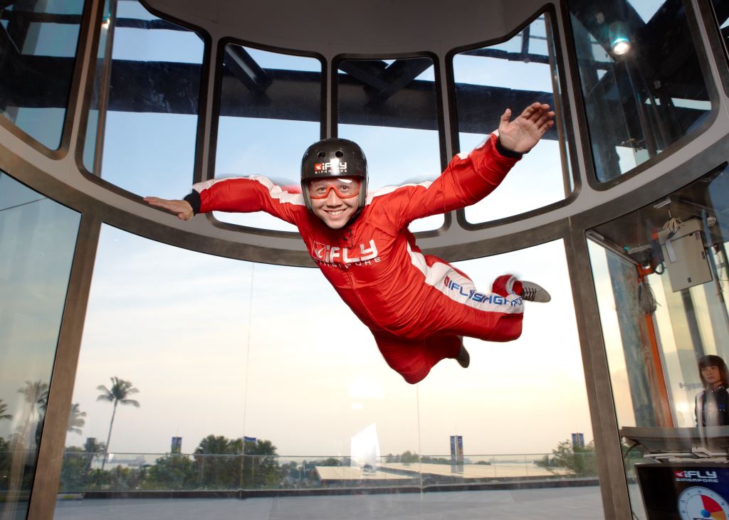 Indoor Skydiving in Sentosa, Singapore | xtremespots.com