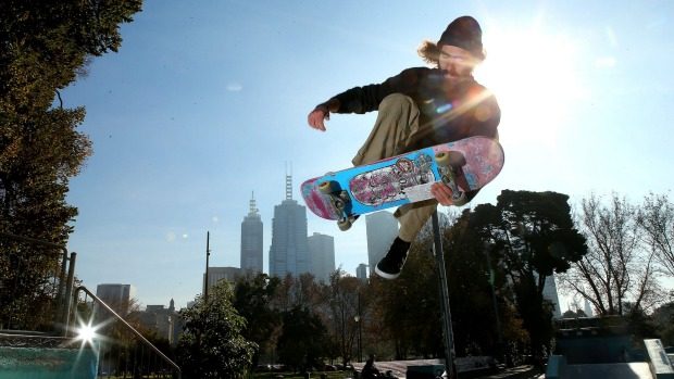 "surfers and skateboarders dreaming olympic dreams"