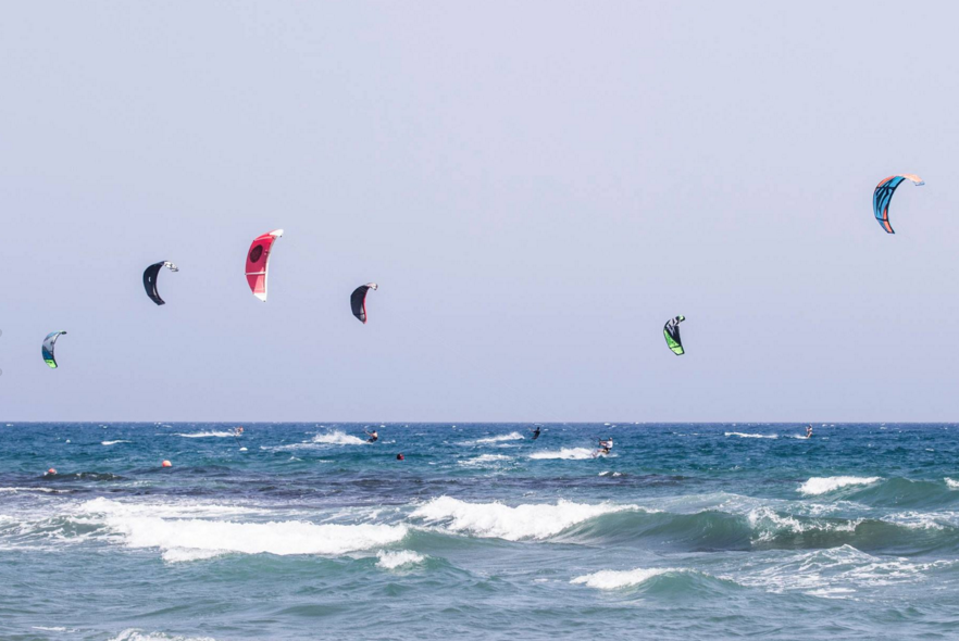 Kitesurfing / Kiteboarding SUP in Softades, Larnaca, Cyprus | xtremespots