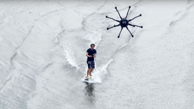 "drone surfing"